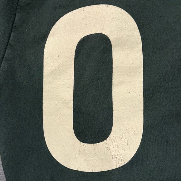 Clare V Womens OUI Cotton Pullover Crewneck Sweatshirt Green Size small - Picture 4 of 9